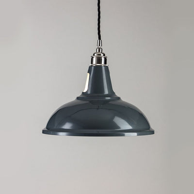 Old School Electric Factory Pendant Light