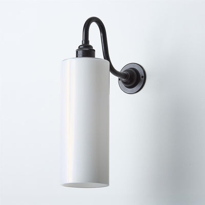 Parker Wall Light : Swan Arm : Bathroom Version