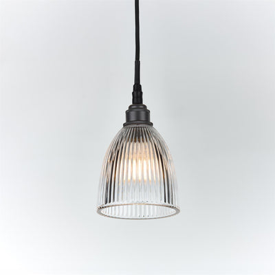 Elongated Prismatic Pendant Light : Bathroom Version