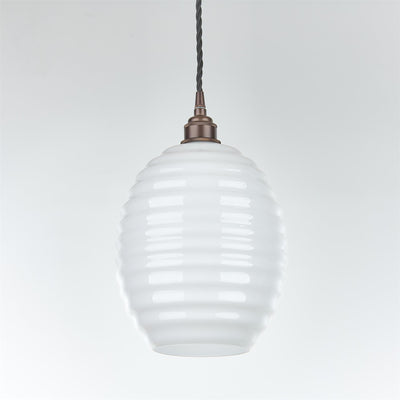 Old School Electric Beehive Pendant Light
