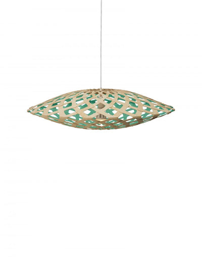 David Trubridge Flax Pendant Light Coloured - 1 Side