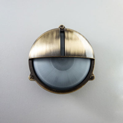 Old School Electric Round Bulkhead with Eyelid