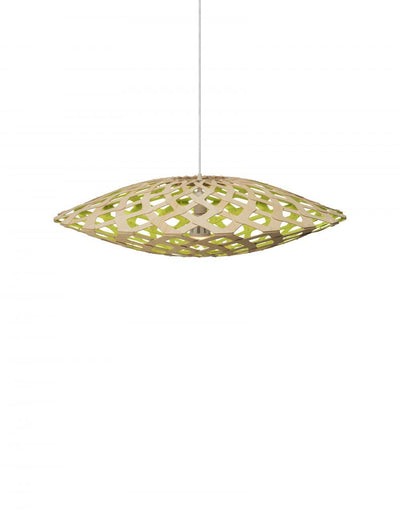 David Trubridge Flax Pendant Light Coloured - 1 Side