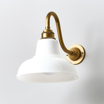 Factory Wall Light : Swan Arm