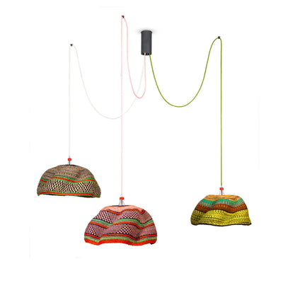 PET Lamp Bolgatanga Cluster Pendant Light