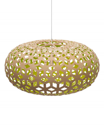 David Trubridge Snowflake Pendant Light Coloured - 1 Side