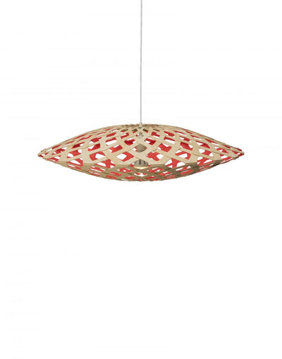 David Trubridge Flax Pendant Light Coloured - 1 Side