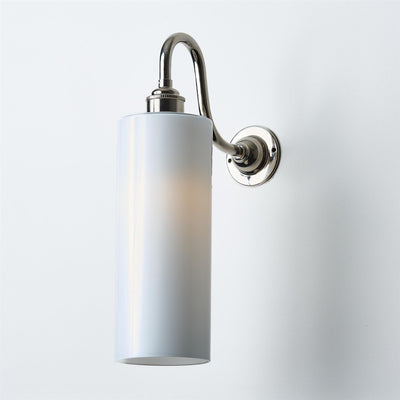 Old School Electric Parker Wall Light : Swan Arm : Bathroom Version