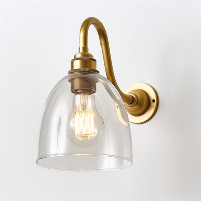 Bell Wall Light : Swan Arm