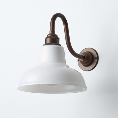 Factory Wall Light : Swan Arm