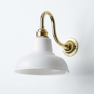 Factory Wall Light : Swan Arm